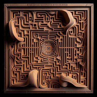 3D model labyrinth (STL)